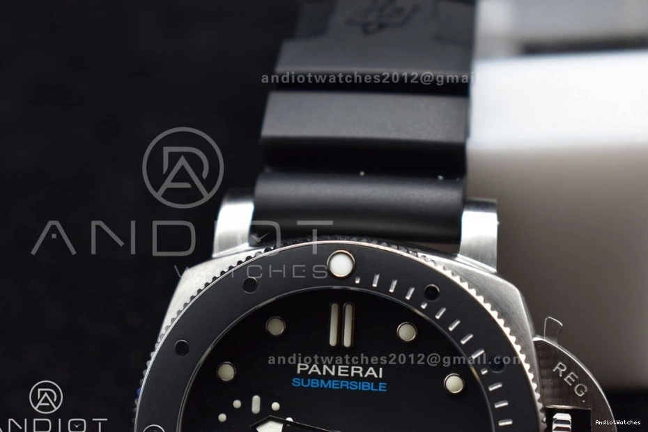 MultiPurpose Black Strap SBF Black 1:1 PAM683 Rubber Edition Dial XXXIV Y on Best 459 0505